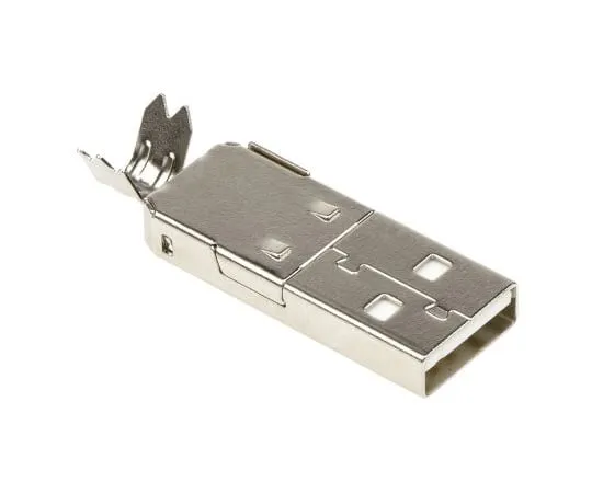 63-4940-01 ASSMANN WSW Cable Mount Type A USB Connector, Plug A-USBPA-N