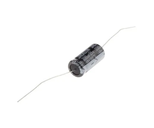 63-4990-27 RS PRO 330μF 35V dc Aluminium Electrolytic Capacitor, Through Hole 10 (Dia.) x 21mm +105°C 10mm 21mm 707-6607