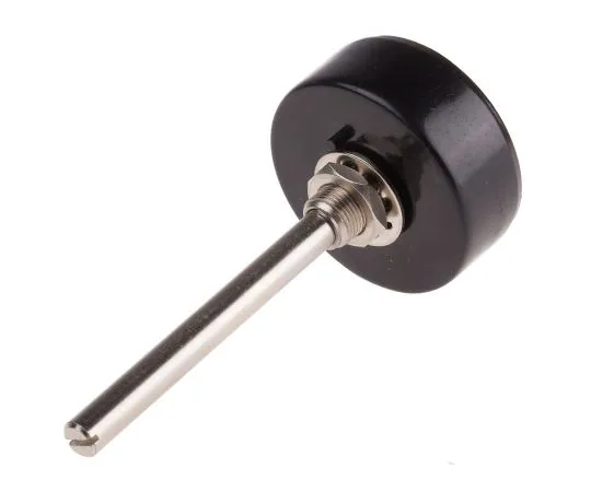 63-5142-44 RS 1 Gang Rotary Wirewound Potentiometer with a 6.35 mm Dia. Shaft, 5kΩ, ±10%, 3W, Linear 842-7015