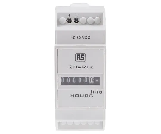 63-5165-70 RS Pro Hour Counter, 6 digits, Digital, Spade Terminal Connection, 10 → 80 V dc 896-6949