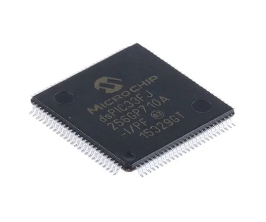 63-5042-30 Microchip, 16bit Digital Signal Processor 40MHz 256 kB Flash 100-Pin TQFP DSPIC33FJ256GP710A-I/PF