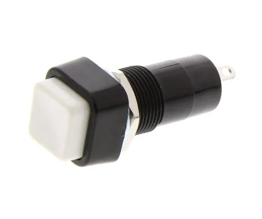 63-5026-34 Lumberg Single Pole Single Throw (SPST) Momentary Push Button Switch, 12 (Dia.)mm, Panel Mount, 125/250V ac PBS-001B-1
