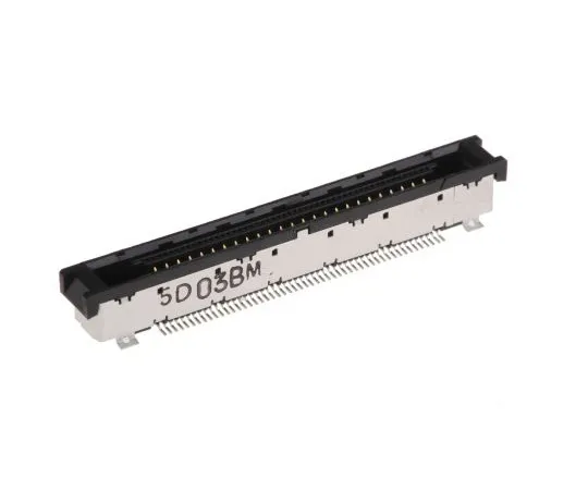 63-5015-34 Hirose FX15 Series 0.5mm Pitch 51 Way 1 Row Straight PCB Socket, Surface Mount, Solder Termination FX15SC-51S-0.5SV