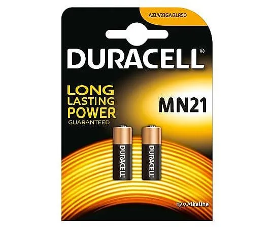 63-5011-43 Duracell A23 Battery, A23, 12V, Alkaline 5000394203969