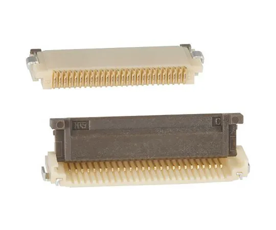 63-4990-57 Hirose FH12 0.5mm Pitch 26 Way Right Angle SMT Female FPC Connector, ZIF Top Contact FH12A-26S-0.5SH(55)