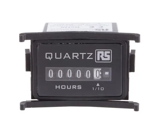 63-5165-63 RS PRO Hour Counter, 6 digits, Digital, Spade Terminal Connection, 10 → 80 V dc 896-6914