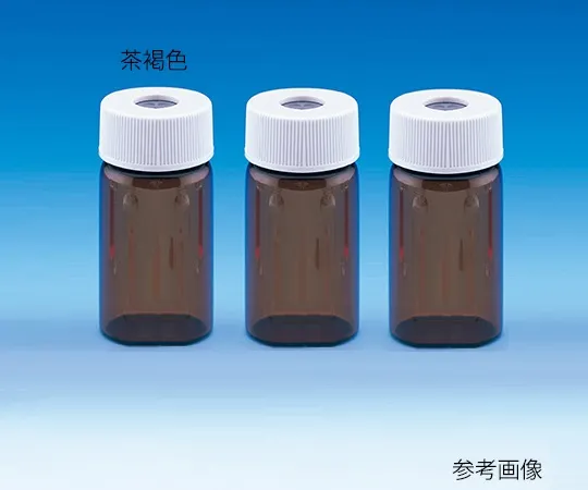 62-9974-60 Gas Chromatograph Vial Dark Brown (Melamine Cap/Butyl Rubber Stopper Standard Set) 3 mL 100 Pieces SVG -3 203240