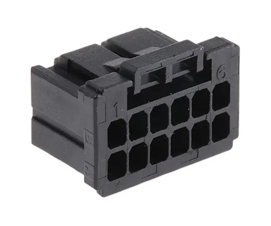 63-5018-78 TE Connectivity Dynamic 1000 Female Connector Housing, 2.5mm Pitch, 12 Way, 2 Row 2-1827864-6