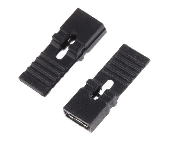 63-4940-29 ASSMANN WSW Jumper Female Straight Black Closed Top, Handle Pull 2 Way 1 Row 2.54mm Pitch AKSPLTZ BLACK
