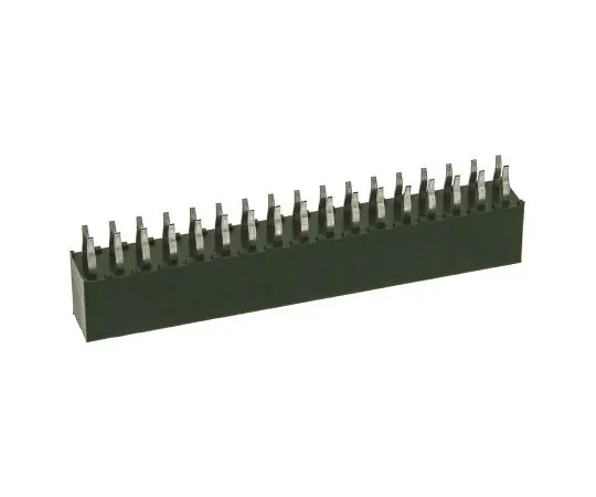 63-4949-97 TE Connectivity AMPMODU HV100 Series 2.54mm Pitch 34 Way 2 Row Straight PCB Socket, Through Hole, Solder Termination 1-215307-7