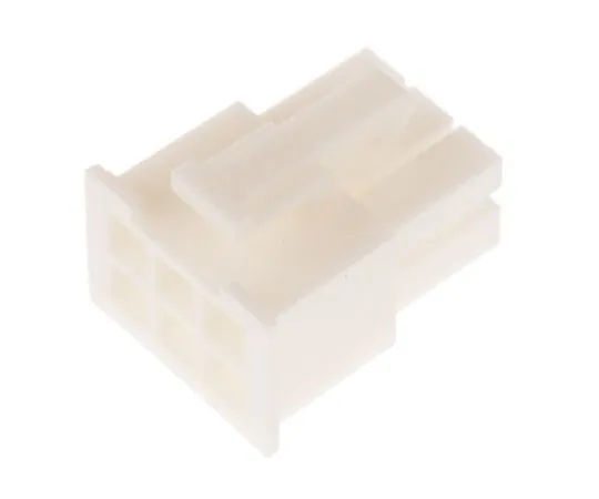 63-5125-08 TE Connectivity VAL-U-LOK Female Connector Housing, 4.2mm Pitch, 6 Way, 2 Row 1969614-6