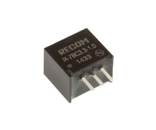 63-5043-89 Recom Switching Regulator, 7 → 42V dc Input, 3.3V dc Output, 1A R-78C3.3-1.0