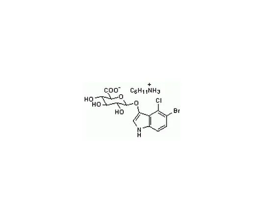 62-8410-23 5-Bromo-4-chloro-3-indolyl-β-D-glucuronic Acid, Cyclohexylammonium Salt 203783-100MG