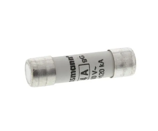 63-4985-75 Cooper Bussmann, 4A Ceramic Cartridge F***, 10 x 38mm C10G4