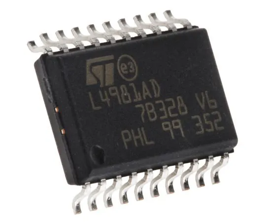 63-5005-27 STMicroelectronics L4981AD, Power Factor Controller, 115 kHz, 19.5 V 20-Pin, SOIC L4981AD