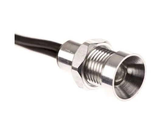63-5052-50 Oxley IP67 Panel Mount LED Indicator, 12 V ac - Colour(s):White OXL/CLH/80/12AC/FL30/White