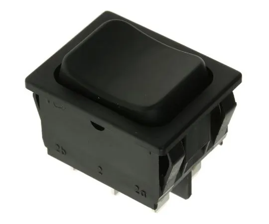 63-5045-41 Marquardt Double Pole Double Throw (DPDT), (On)-Off-(On) Rocker Switch Panel Mount 1839.1402