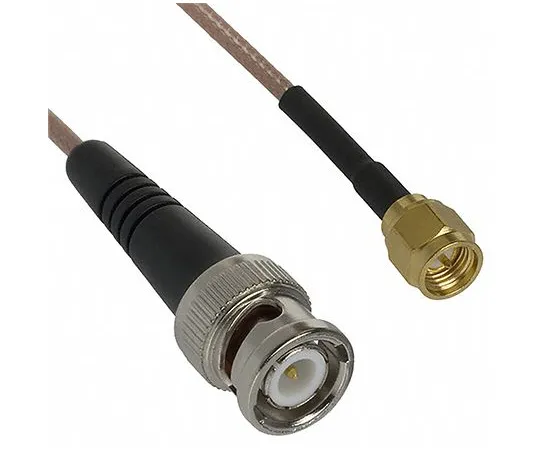 63-5162-75 Cinch Connectors Male SMA to Male BNC RG-316 Coaxial Cable, 50 Ω, 415 415-0028-024