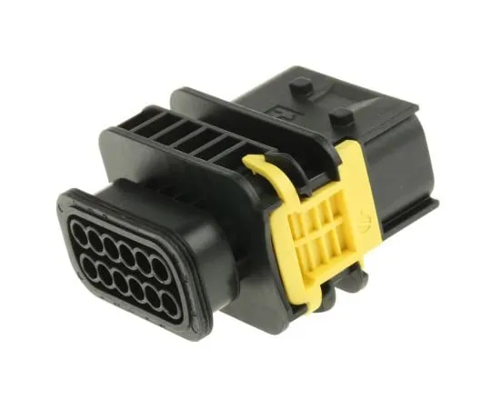 63-5013-77 TE Connectivity HDSCS Series, 12 Way Cable Mount Plug Connector 1-1564414-1