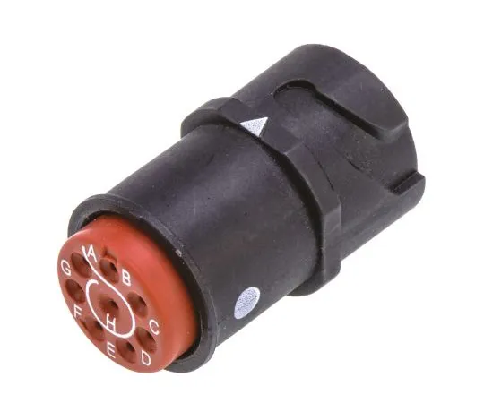 63-4969-56 Amphenol Twist & Lock Series Cable Mount Connector, 8 contacts Socket SJS830200