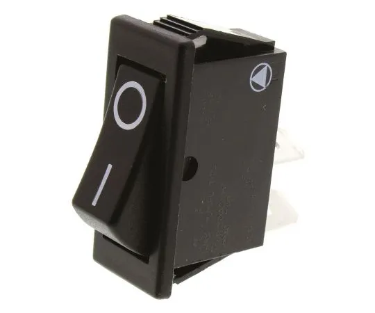 63-5052-21 Arcolectric Single Pole Single Throw (SPST), Latching Rocker Switch Panel Mount C1500ALAABB