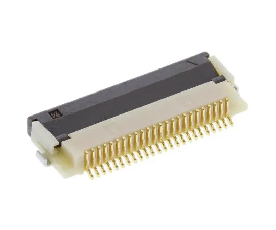63-5040-51 Hirose FH12 0.5mm Pitch 24 Way Right Angle SMT Female FPC Connector, ZIF Bottom Contact FH12-24S-0.5SH(55)