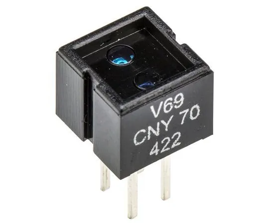 63-5180-46 CNY70 Vishay, Through Hole Reflective Sensor, Phototransistor Output CNY70
