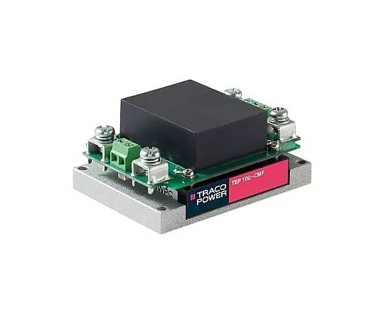 63-5049-36 TRACOPOWER TEP 100 100W Isolated DC-DC Converter Chassis Mount, Voltage in 9 → 18 V dc, Voltage out 24V dc TEP 100-1215-CMF