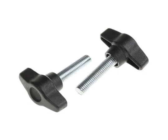 63-6567-72 RS PRO Black Wing Clamping Knob, M8 169-294