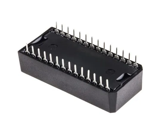 63-5005-10 STMicroelectronics M48Z18-100PC1 NVRAM, 64kbit, 100ns, 5V 28-Pin PCDIP M48Z18-100PC1