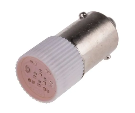 63-6587-04 LED Reflector Bulb, BA9s, Red, Multichip, 10mm dia., 12V dc 210-888