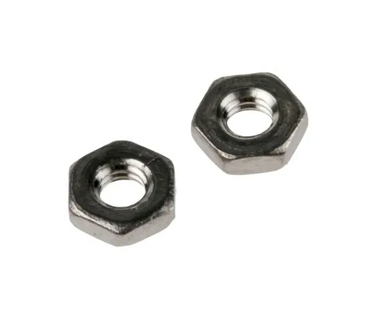 63-6833-40 RS PRO Stainless Steel Hex Nut, Plain, M2.5 122-4399