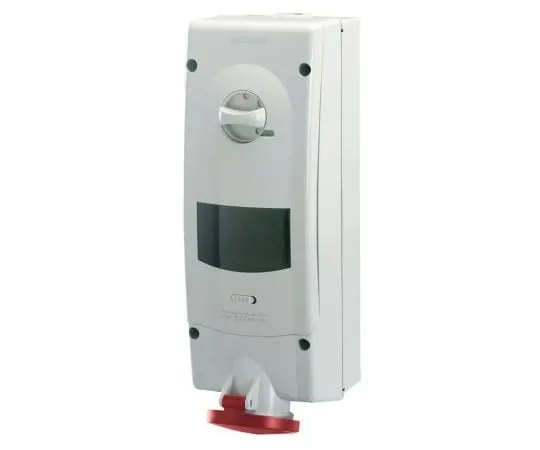 63-6988-16 RS PRO Switchable IP44 Industrial Interlock Socket 3P+N+E, Earthing Position 6h, 32A, 400 V 125-4391