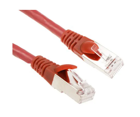 63-6704-24 RS PRO Red Cat6 Cable, F/UTP, Male RJ45/Male RJ45, Terminated, 2m 557-357