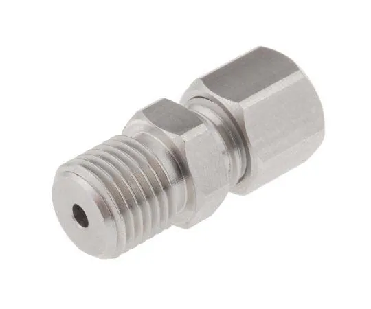 63-7025-44 RS PRO 1/8 in BSPP Male Compression Gland for *** with 2 mm Diameter Thermocouple Probe 131-4765