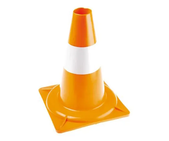 63-6679-55 RS PRO Weighted Orange, White 300 mm PP Traffic Cone 503-681