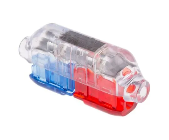 63-7019-61 TE Connectivity In Line Wire Splice Connector, Clear, Insulated, Tin Plated 0.75 → 1.5 mm², 1.5 → 2.5 2213600-3