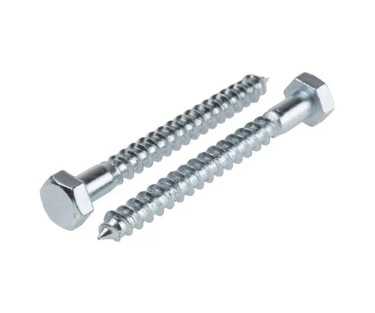 63-6732-89 RS PRO Hex Coach Screw, Steel Bright Zinc Plated, 8mm x 75mm 825-017