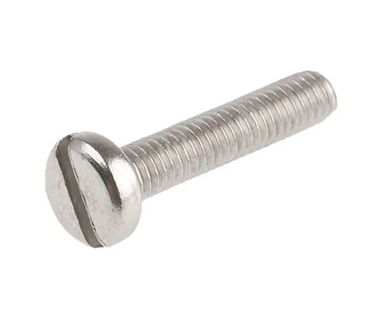 63-6695-42 RS PRO, M4 Pan Head, 20mm Stainless Steel Slot A2 304 Plain 527-050