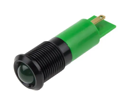 63-6586-62 RS PRO Green Indicator, 230 V ac, 14mm Mounting Hole Size, Tab Termination, IP67 210-462