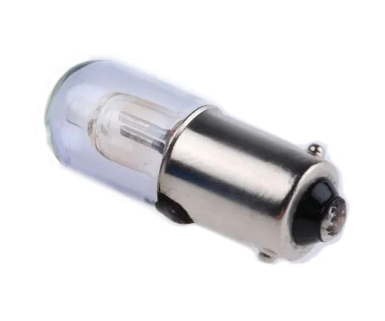63-6587-21 T3 1/4 Red Filament Indicator Lamp, BA9s, 250 V 211-178