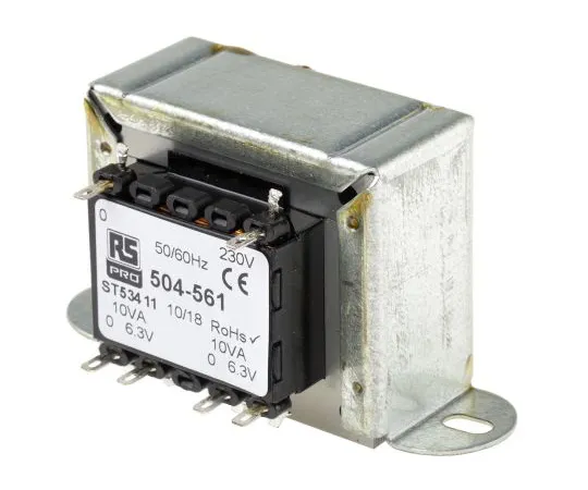 63-6680-50 RS PRO 20VA 2 Output Chassis Mounting Transformer, 6.3V ac 504-561