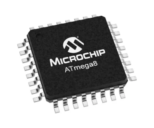 63-7022-53 Microchip, 8bit AVR Microcontroller, 8MHz, 8 kB Flash, 44-Pin TQFP ATMEGA8515L-8AU