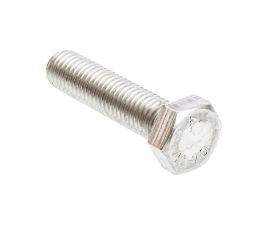 63-6692-98 Plain Stainless Steel Hex M12 x 50mm Set Screw 520-352