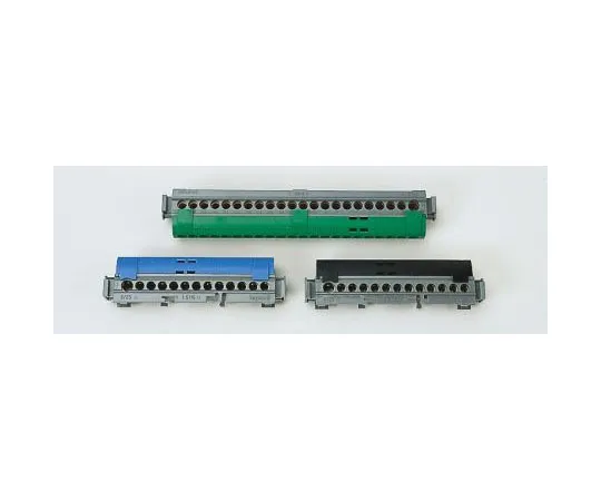 63-7332-66 Legrand Distribution Block, 1.5 → 16 mm², 6 → 25 mm², 22 Way, 100A, 400 V ac, Green 0 048 36