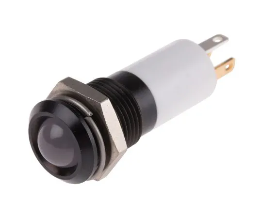 63-6581-29 RS PRO Green, Red, Yellow Indicator, 12 V dc, 14mm Mounting Hole Size, Solder Tab Termination 203-644