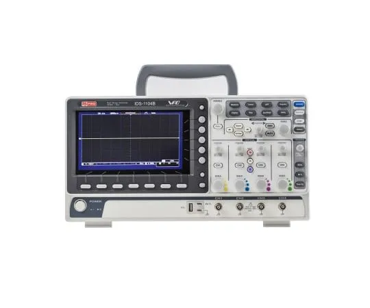 63-6888-43 RS PRO IDS1104B Portable Digital Storage Oscilloscope, 100MHz, 4 Channels 123-3543