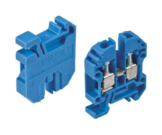 63-6679-01 RS PRO Blue Standard Din Rail Terminal, 22 → 10 AWG, 0.2 → 4mm², 500 V 501-831