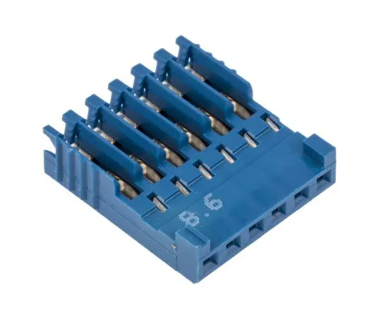63-6698-54 Connector Housing Female 6 Pole 1 Row 2.54 mm Amplifier Module 281786-6