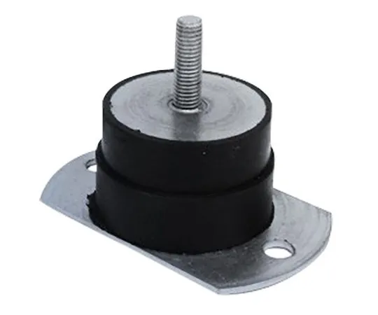 63-7006-81 RS PRO Cylindrical M12 Zinc Plated Steel Anti-Vibration Mount 250 Compression Load ,127mm dia. Natural Rubber +100°C 126-3891